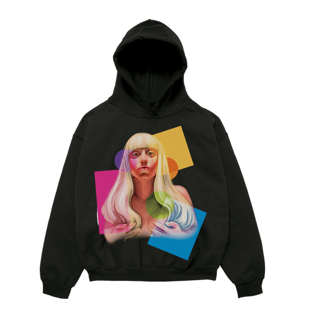 Lady GaGa ARTPOP Geometric  Hoodie 337309