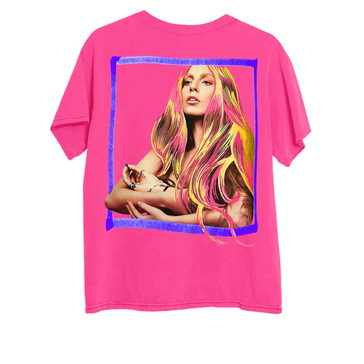Lady GaGa Artpop Pink Sketch  T-Shirt 337377