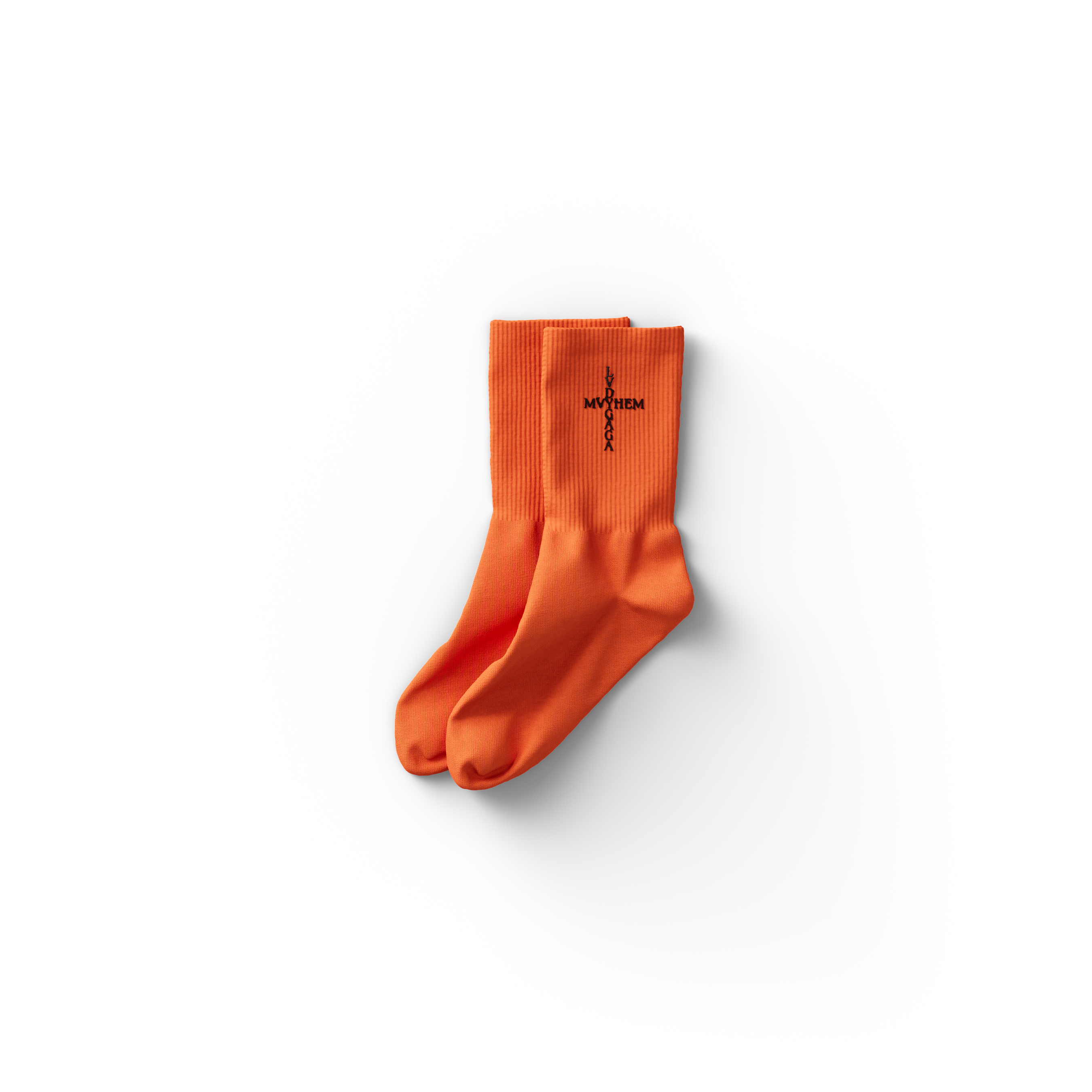 Lady Gaga Orange MAYHEM Sock Socken 396179