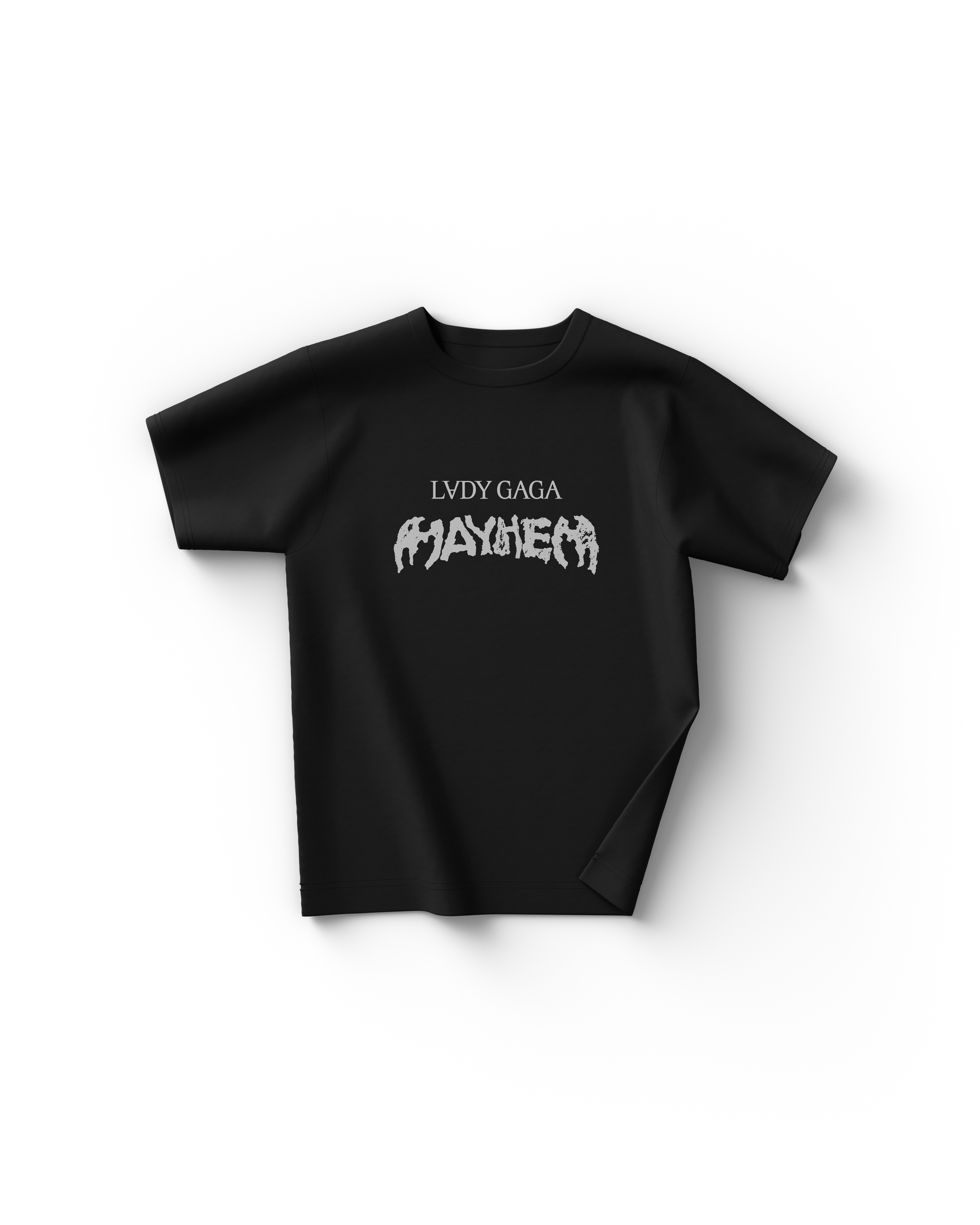 Taped Photo T-Shirt - Lady Gaga