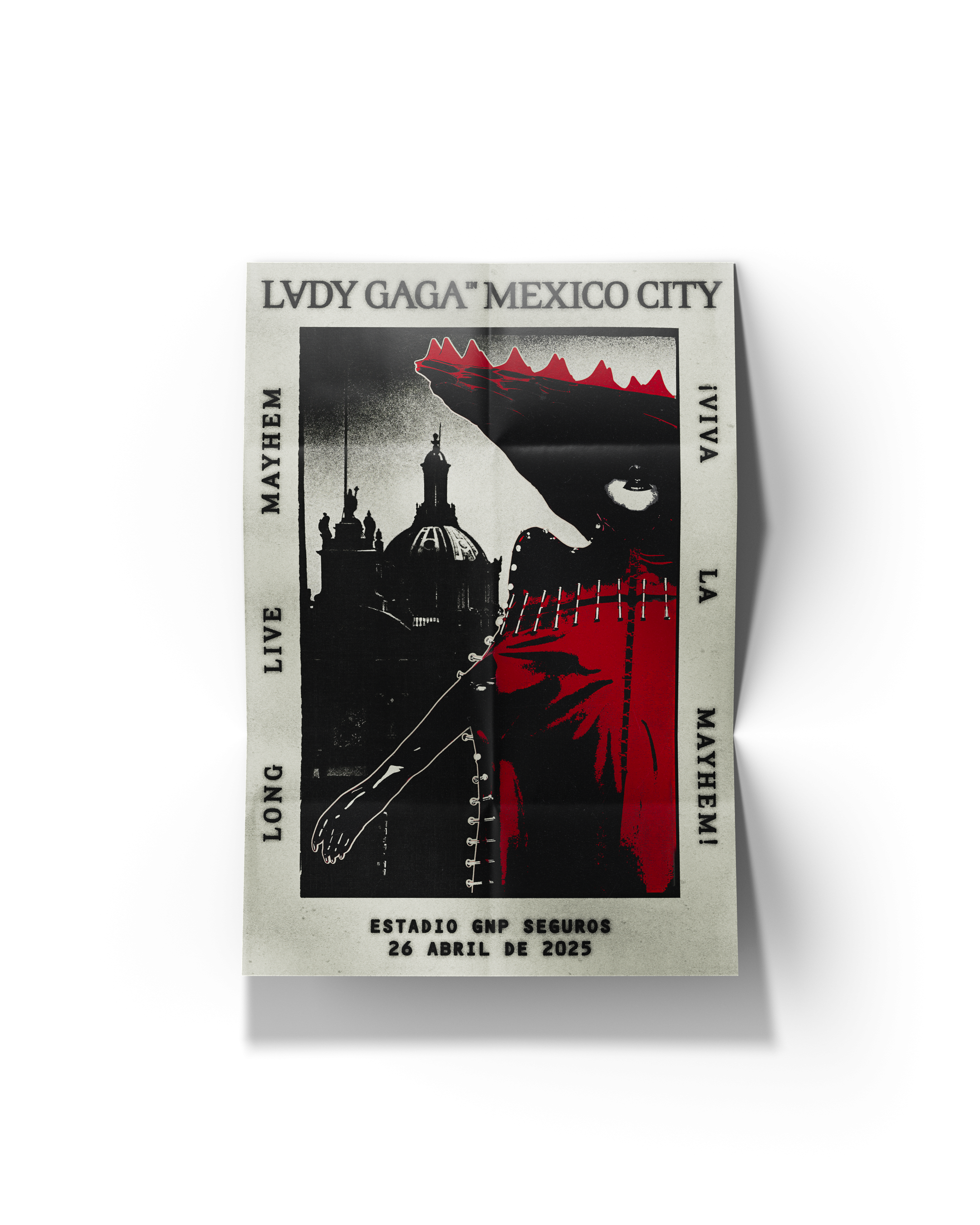 Lady Gaga CDMX Poster Poster 407455