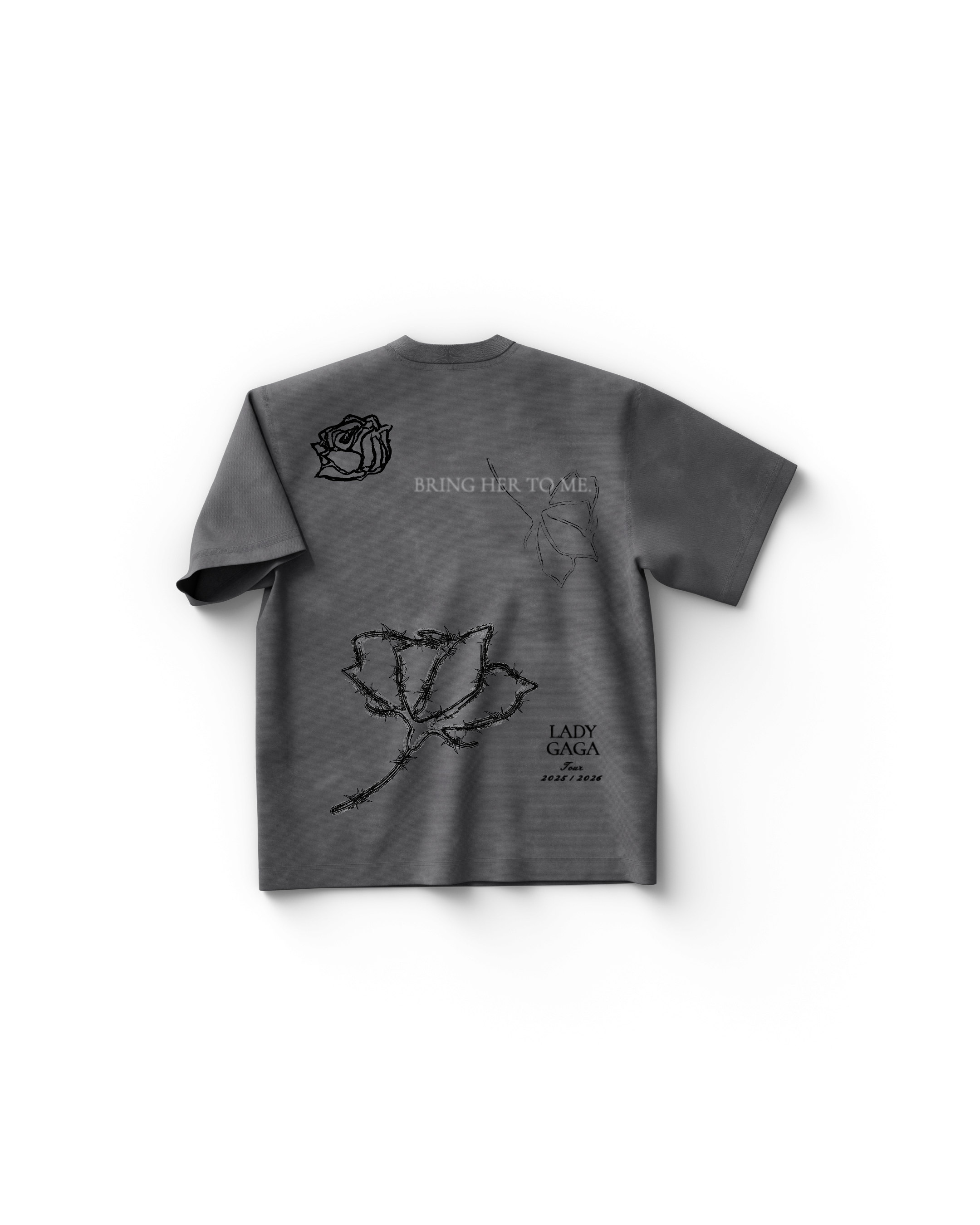 Lady Gaga Roses T-Shirt T-Shirt 414724