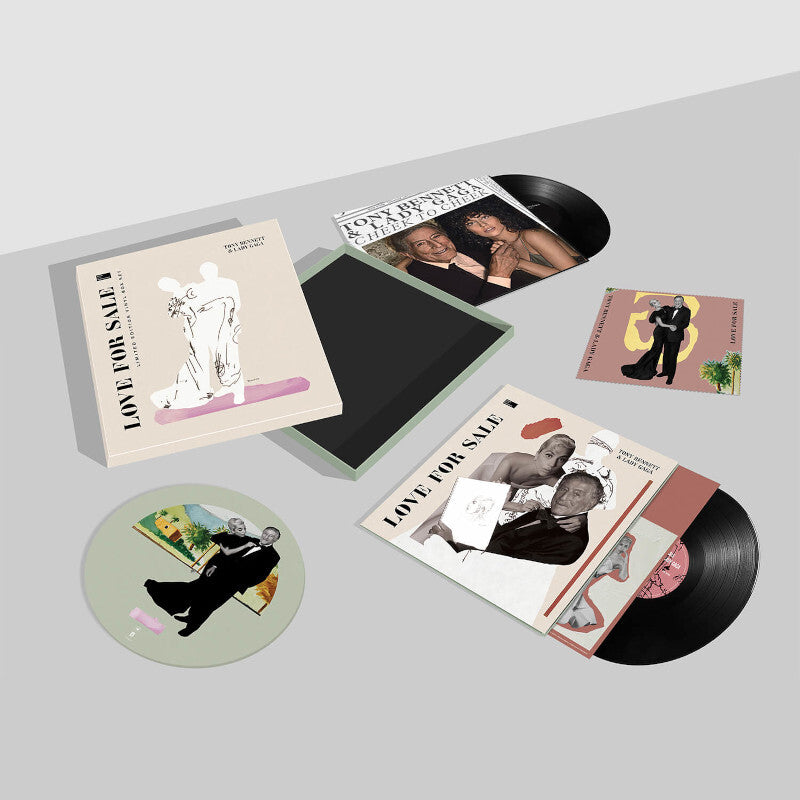 LP Tony Bennett &amp; Lady Gaga Love For Sale (Yellow Vinyl) B00334931C Columbia 未開封 /00400 Lady Gaga Tony Bennett Love for Sale ltd transparent YELLOW vinyl