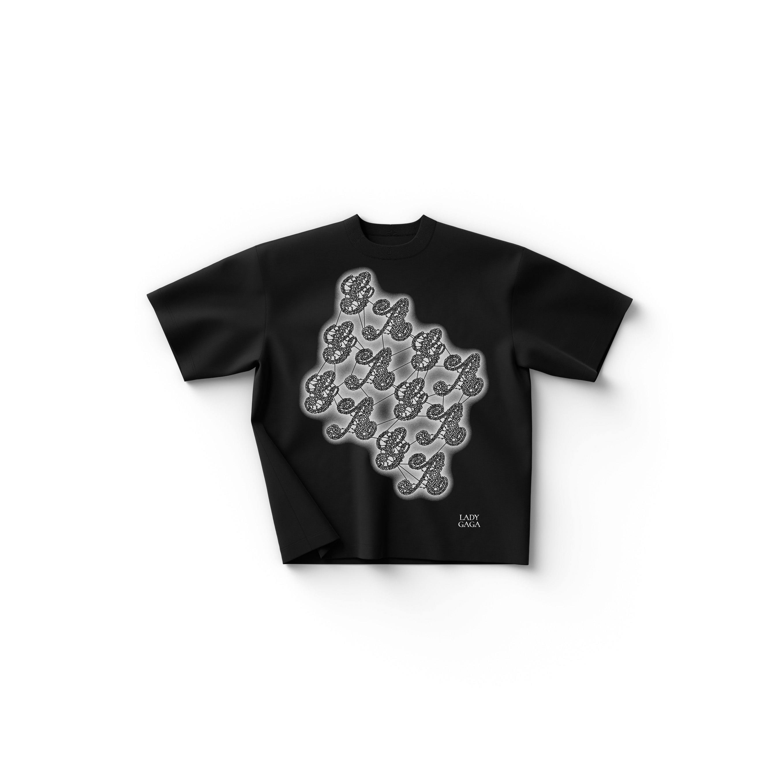 Lady Gaga Lace Gaga T-Shirt T-Shirt 414934