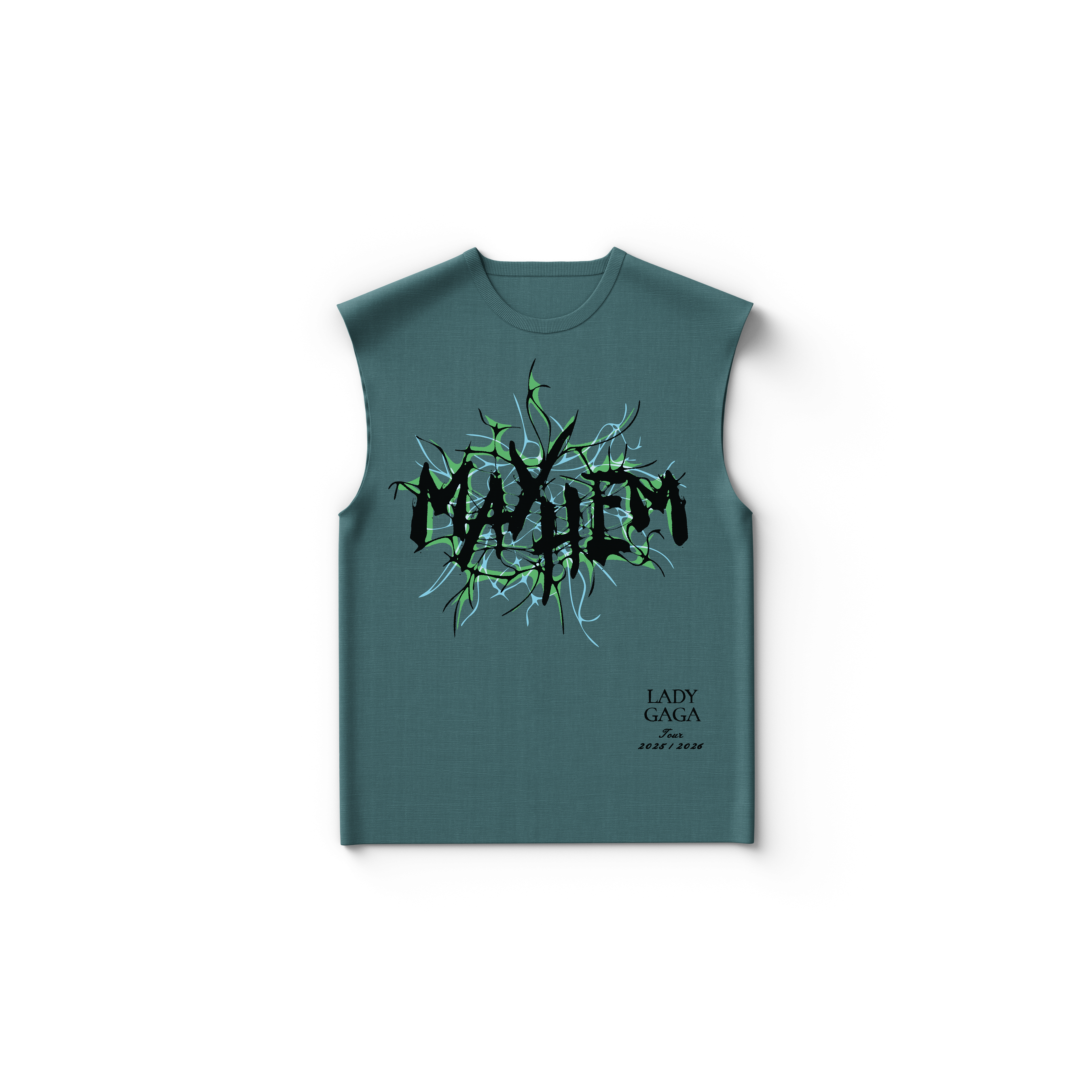 Lady Gaga MAYHEM Cutoff Tank Top 414942