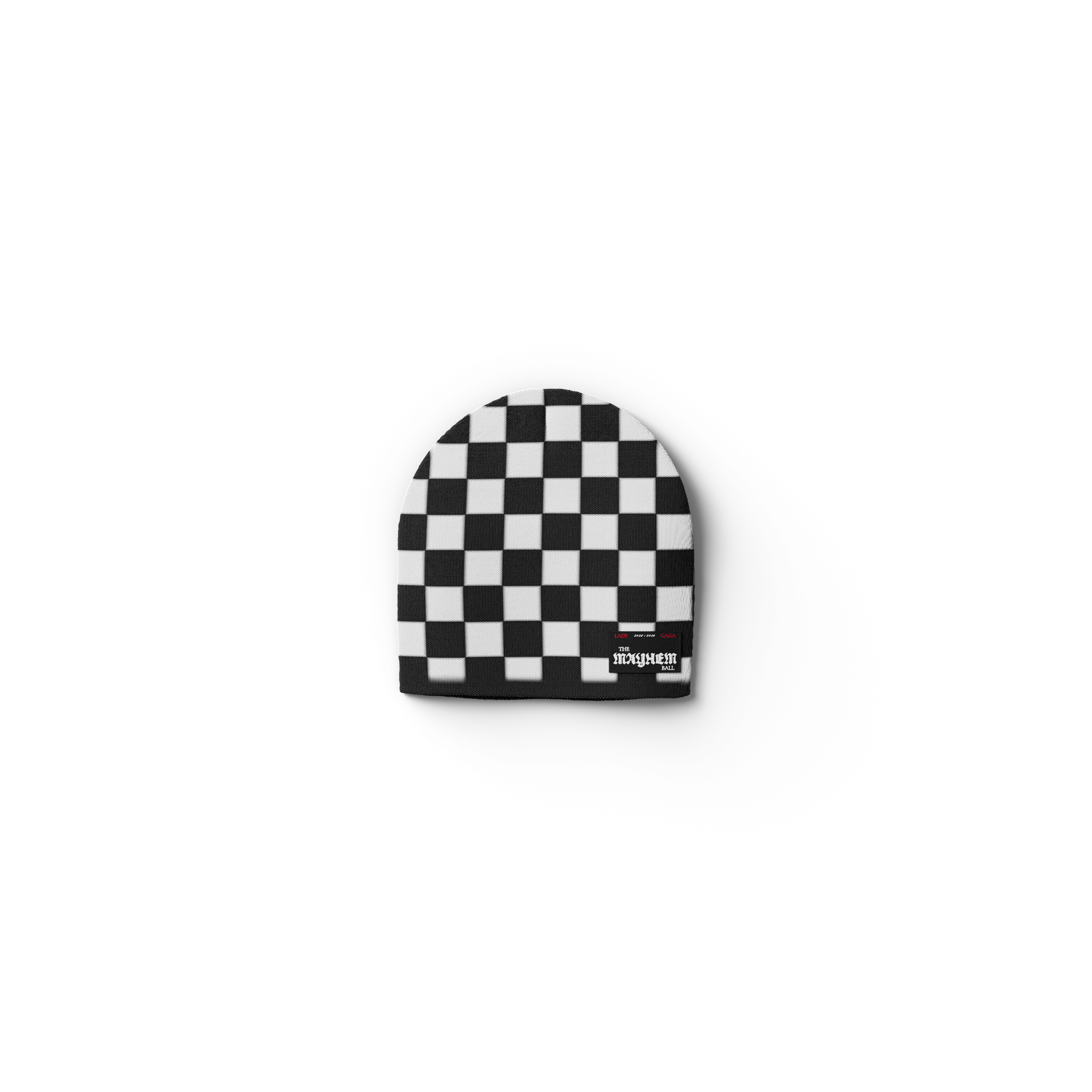 Off With Her Head White + Black Beanie - Lady Gaga