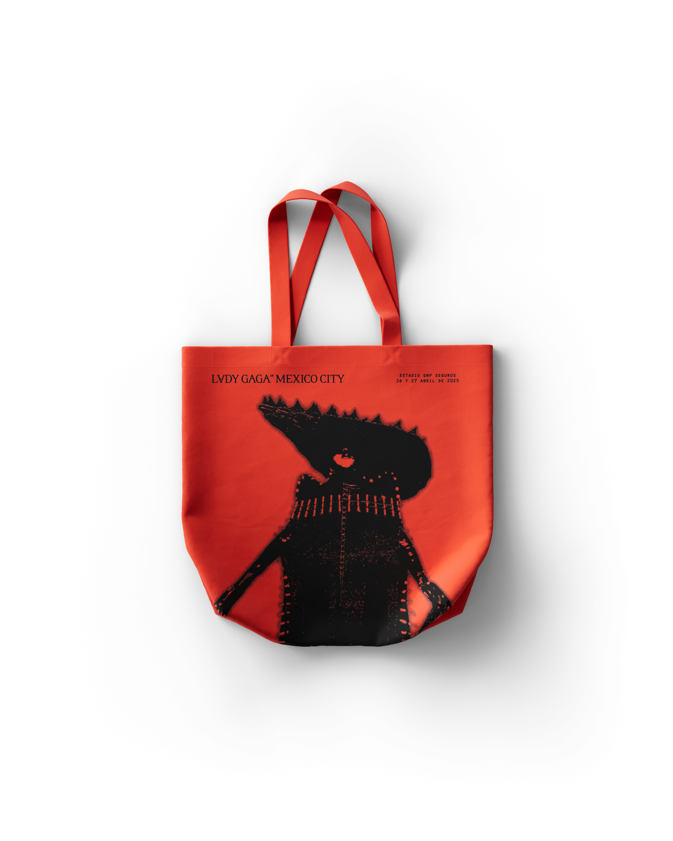 Red CDMX Tote - Lady Gaga Red CDMX Tote - Lady Gaga