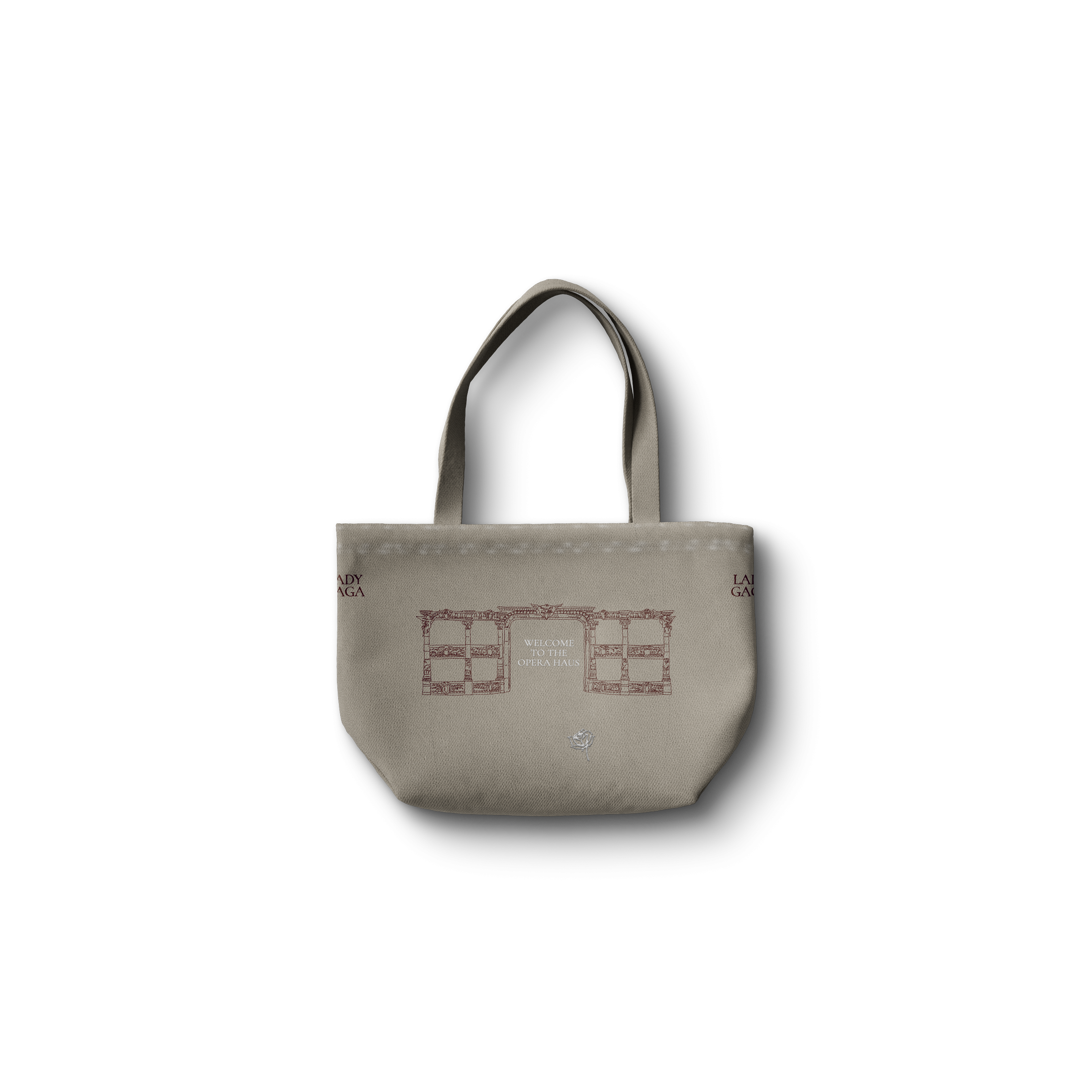 Lady Gaga Tan Opera Haus Tote Beutel 415032