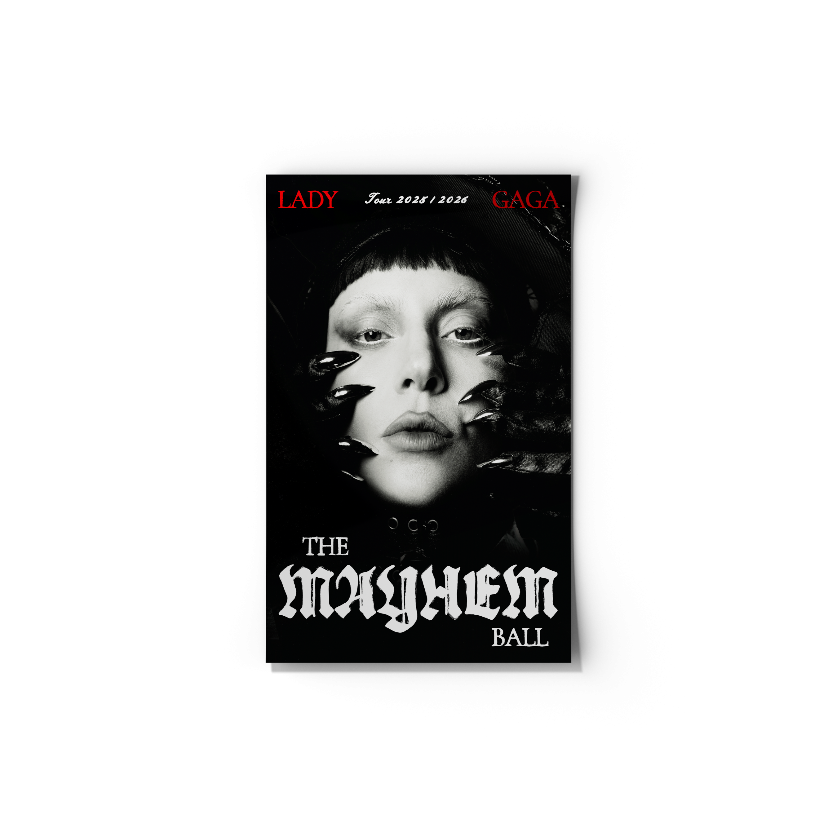 The MAYHEM Ball Poster - Lady Gaga