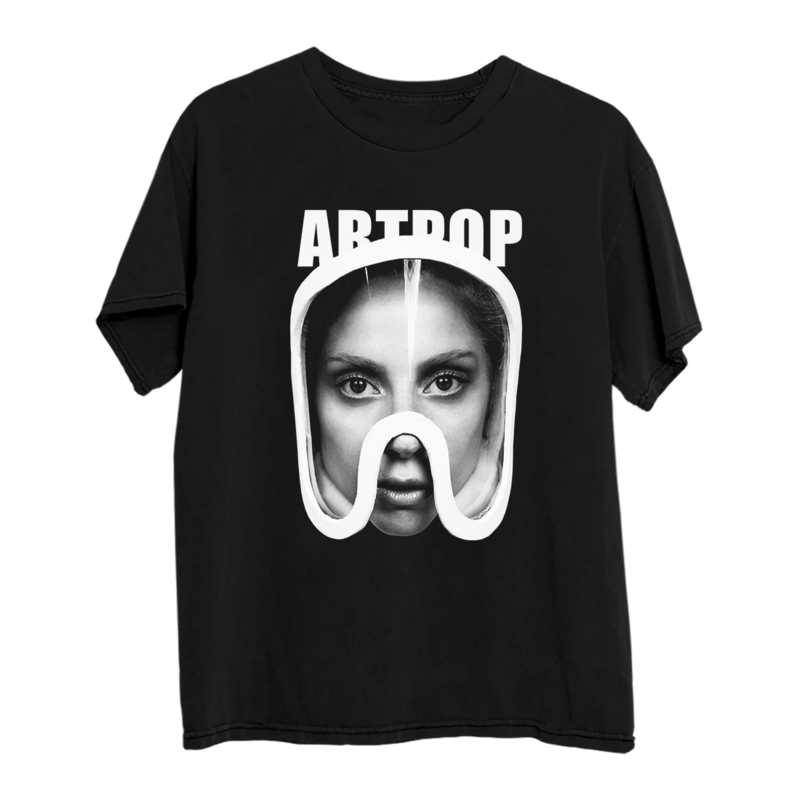 Artpop Mask Black by Lady GaGa - T-Shirt - shop now at Lady Gaga store