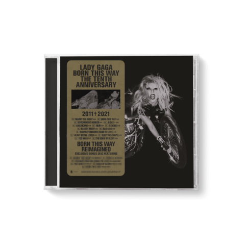 Born This Way (The Tenth Anniversary) by Lady GaGa - CD - shop now at Lady Gaga store