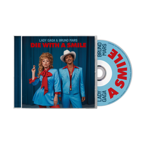 Die With a Smile by Lady Gaga, Bruno Mars - CD Single - shop now at Lady Gaga store