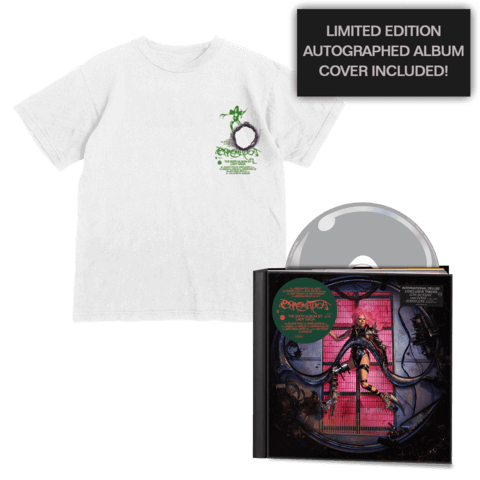 CHROMATICA (DELUXE CD + EXCL. WHITE T-SHIRT + AUTOGRAPHED ALBUM COVER) von Lady GaGa - CD Bundle jetzt im Lady Gaga Store