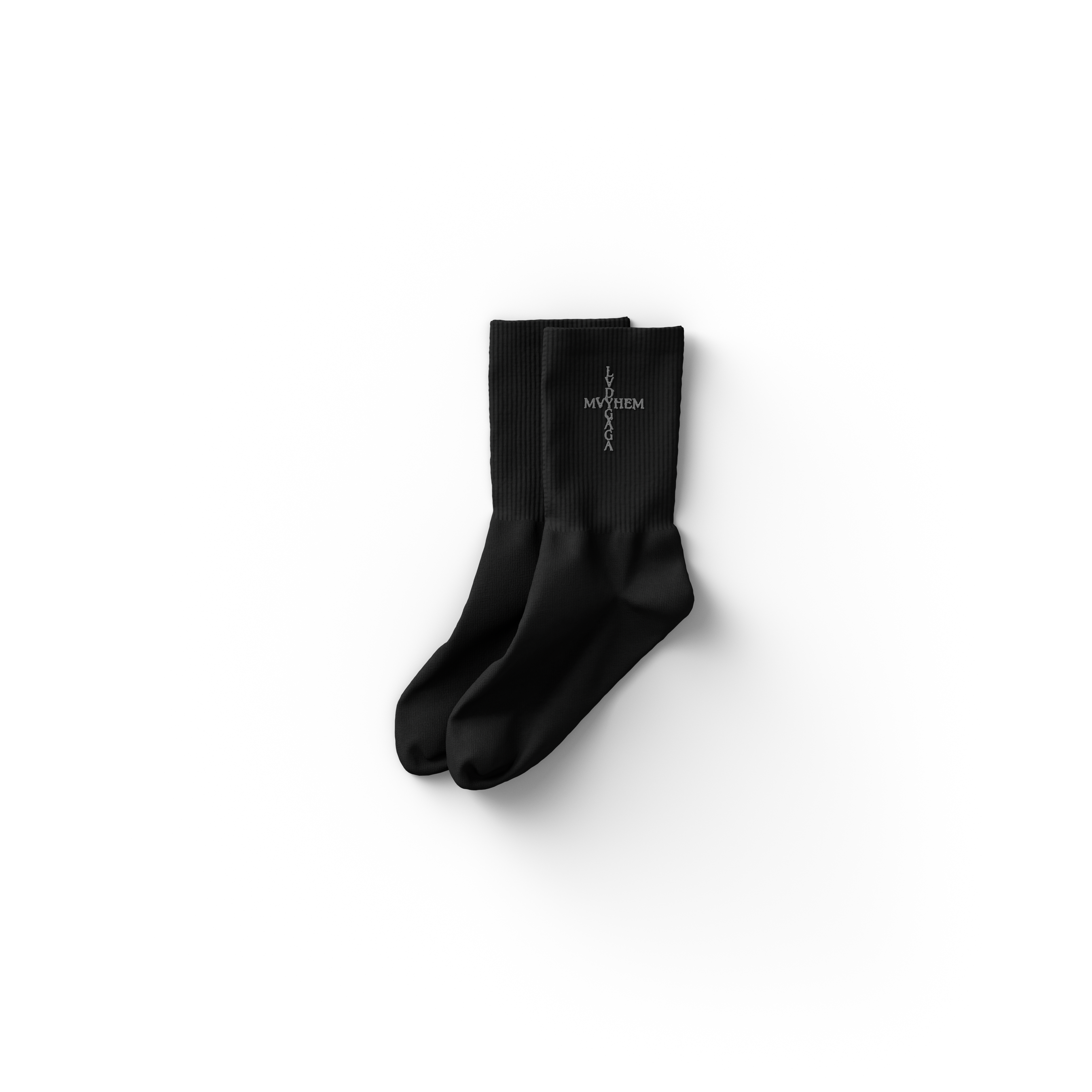 Lady GaGa Black MAYHEM Sock Socken 396182