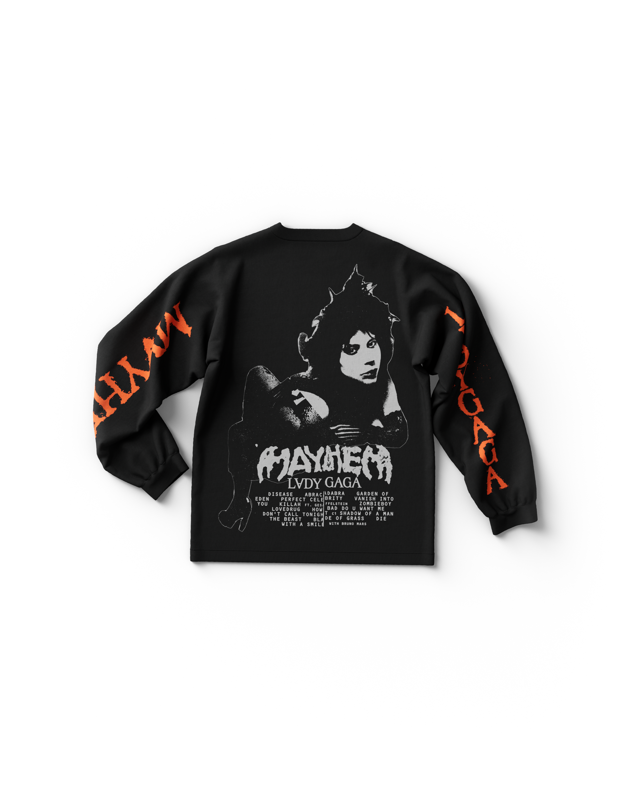 MAYHEM Longsleeve T-Shirt - Lady Gaga MAYHEM Longsleeve T-Shirt - Lady Gaga
