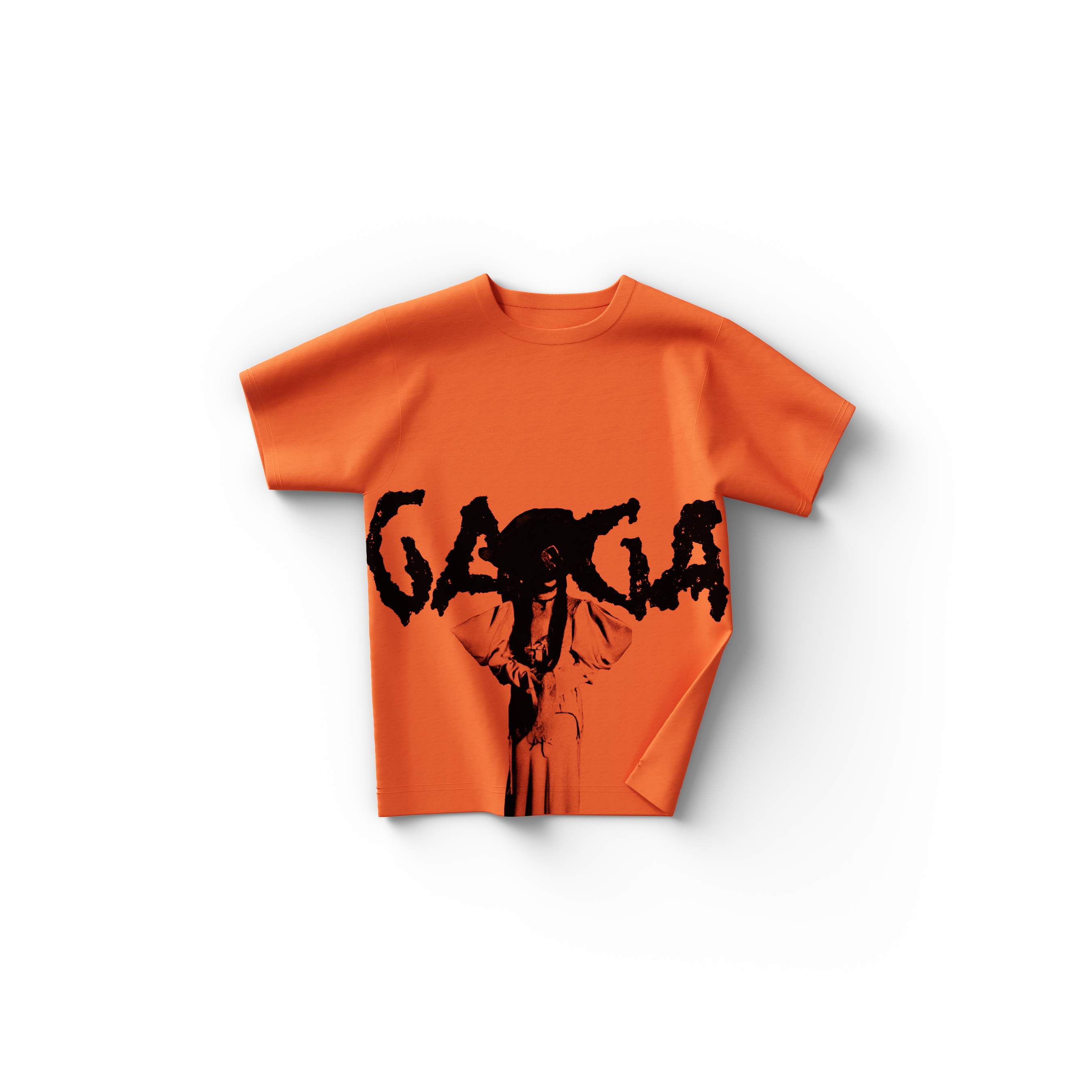 Lady GaGa Orange Pose T-Shirt T-Shirt 396152
