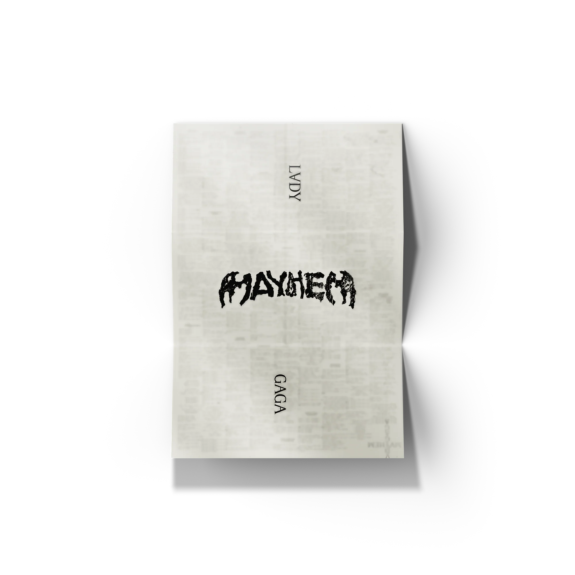 Lady Gaga MAYHEM 052 Pink Vinyl with Poster Store Exclusive 140g Opaque Hot Pink Vinyl 399574