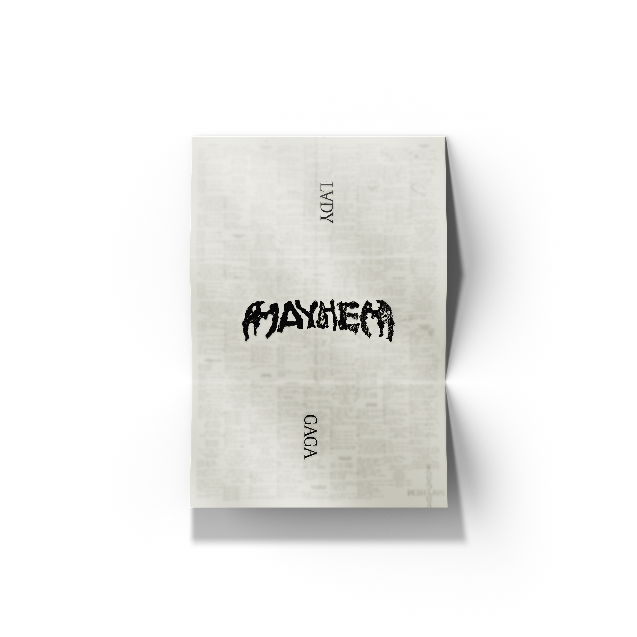 Lady Gaga MAYHEM Standard Black Vinyl + Signed Art Card Standard Black Vinyl + Signed Art Card 396652
