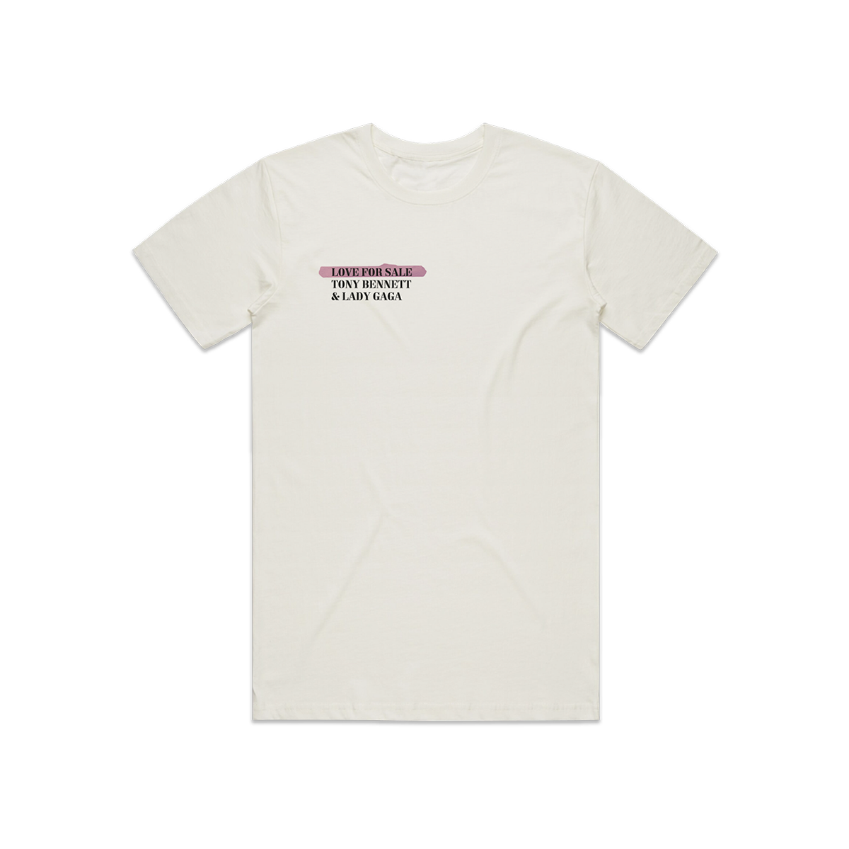 Tony Bennett & Lady Gaga LOVE FOR SALE TRACKLIST T-Shirt 191438